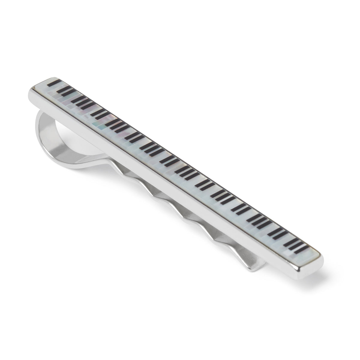 Mother of Pearl Piano Key Tie Slide