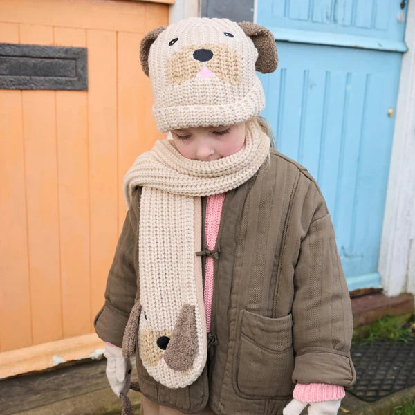Puppy Knitted Hat