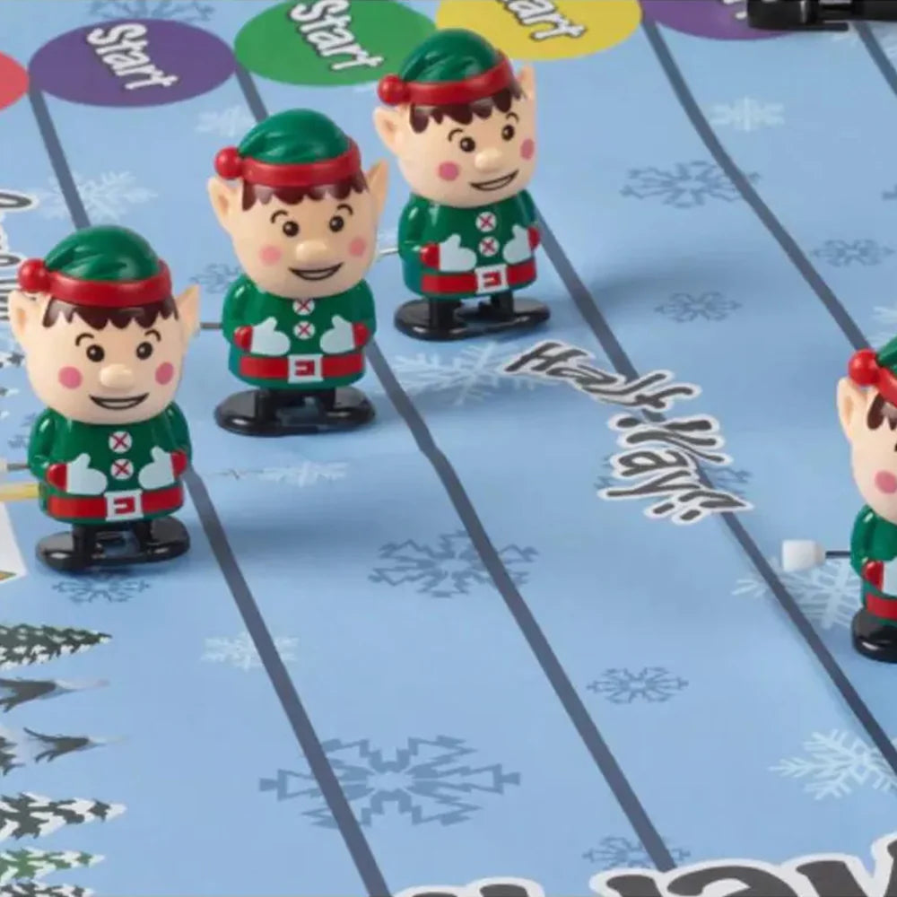 racing elves christmas crackers
