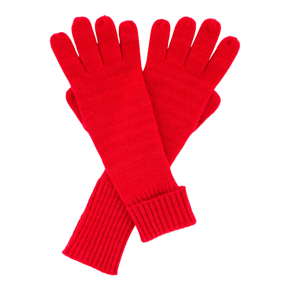 Red Cashmere Gloves