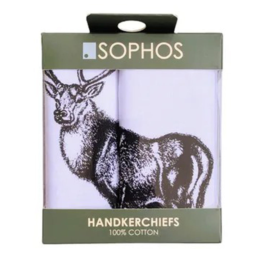 Stag Pure Cotton Handkerchief Pack