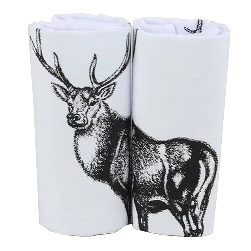 Stag Pure Cotton Handkerchief Pack