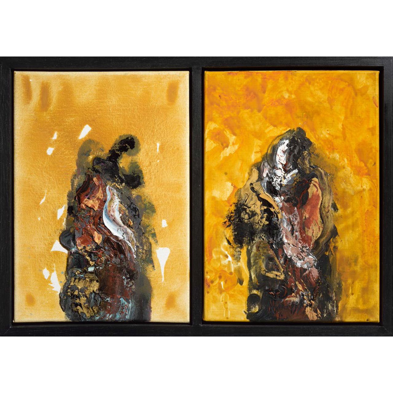 'Stage Diptych III' Postcard by Maggi Hambling Glyndebourne Shop