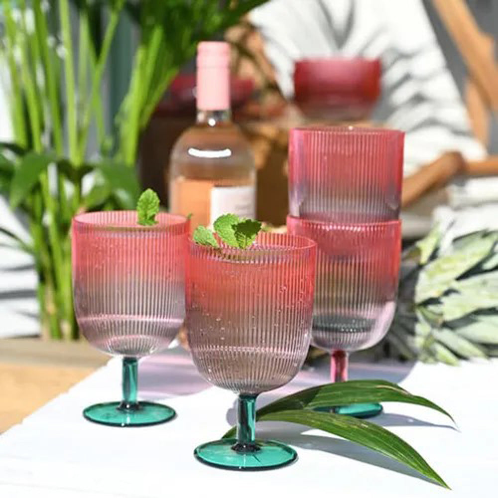 Ombre Picnic Wine Glass