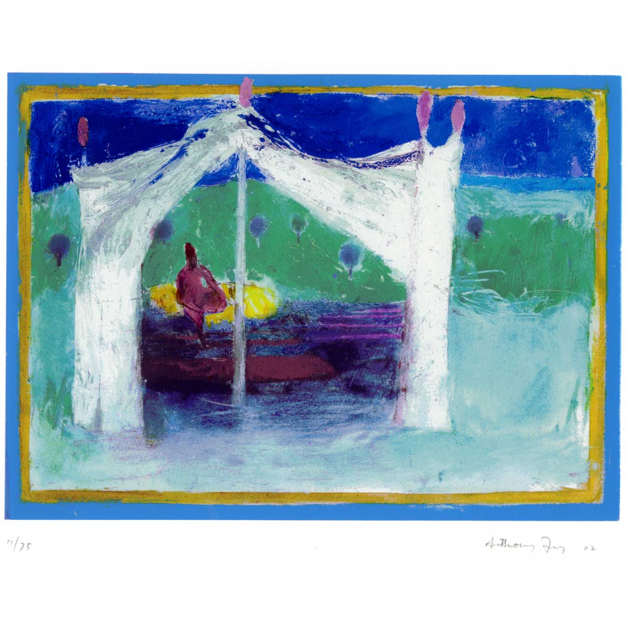 Tent Print by Anthony Fry Glyndebourne Shop