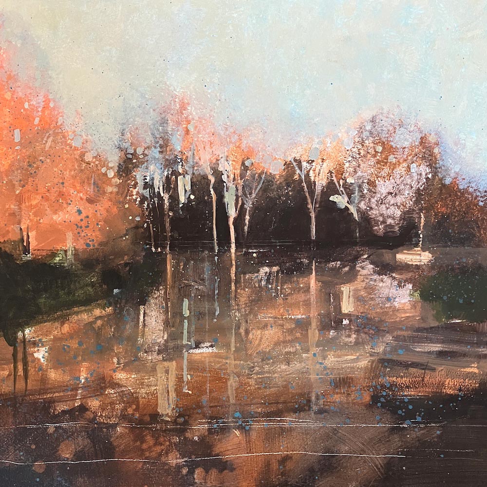 The Lake at Glyndebourne By Julian Sutherland-Beatson