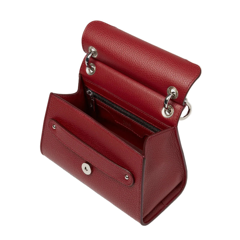 The Piccolo Mini Oxblood Bag
