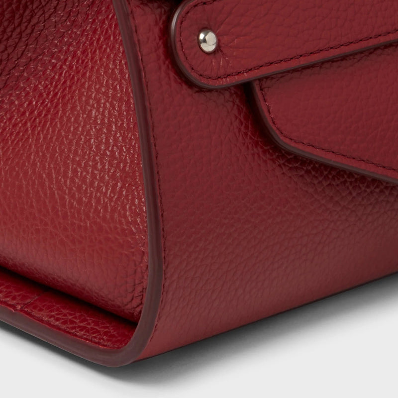 The Piccolo Mini Oxblood Bag