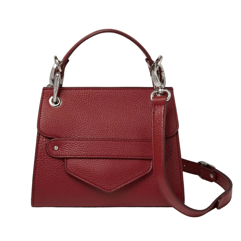 The Piccolo Mini Oxblood Bag