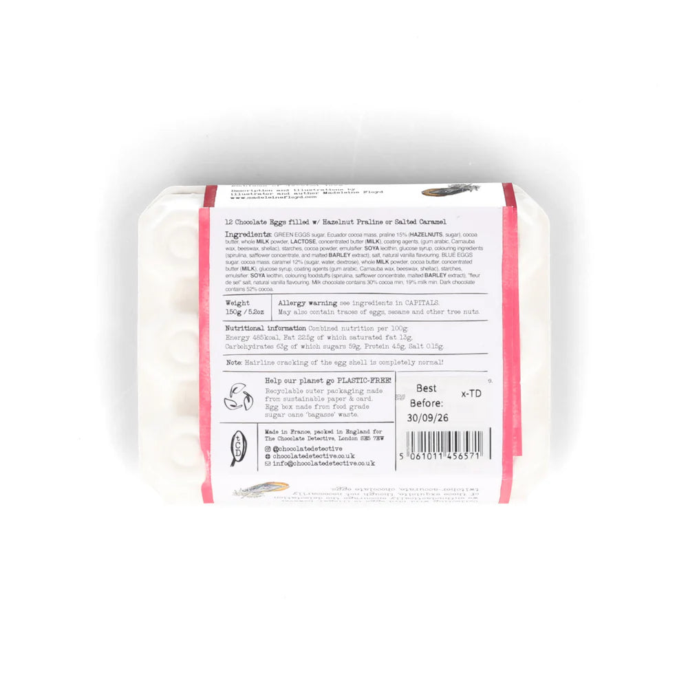 Turtle Dove chocolate Eggs