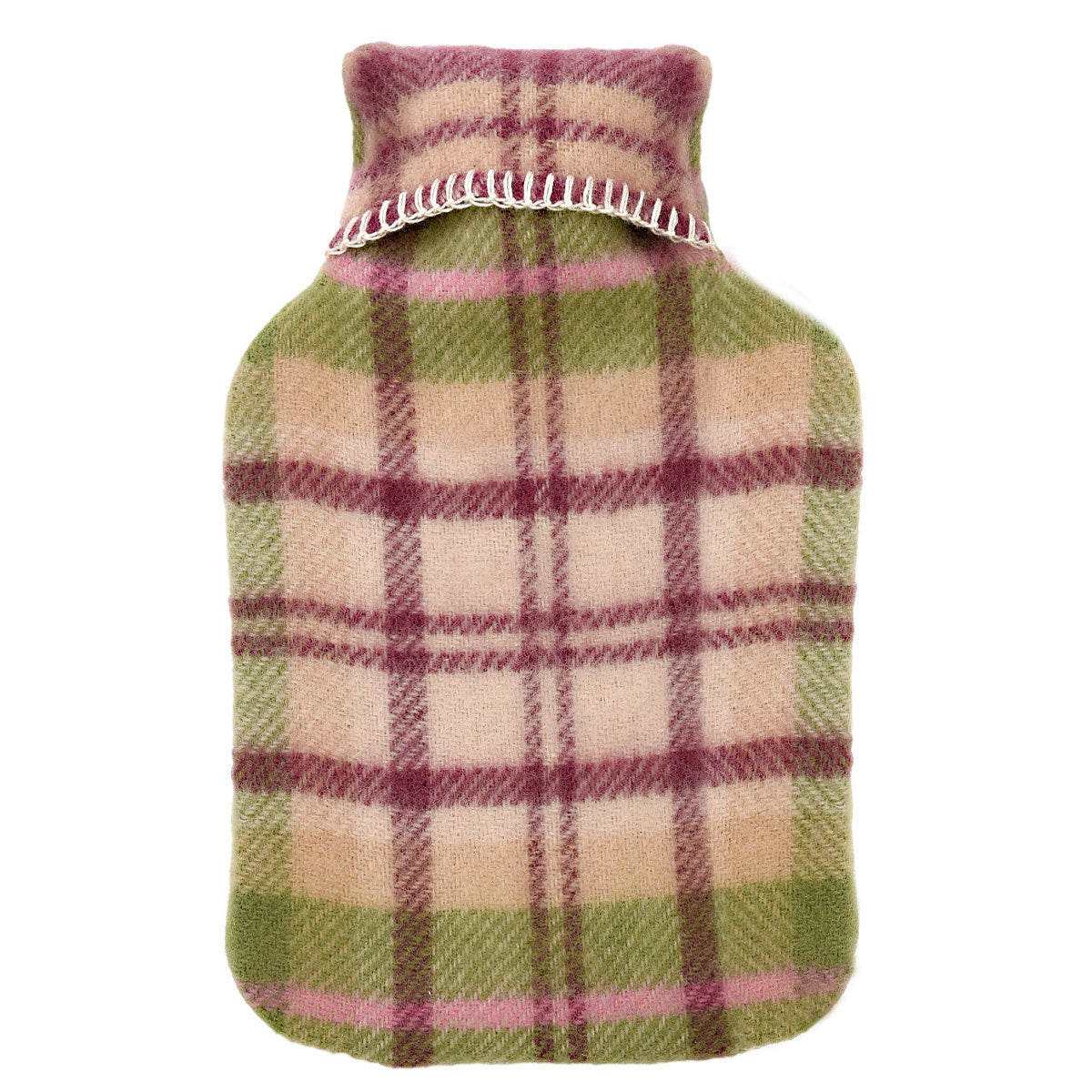 Cottage Pink Pure New Wool Hot Water Bottle