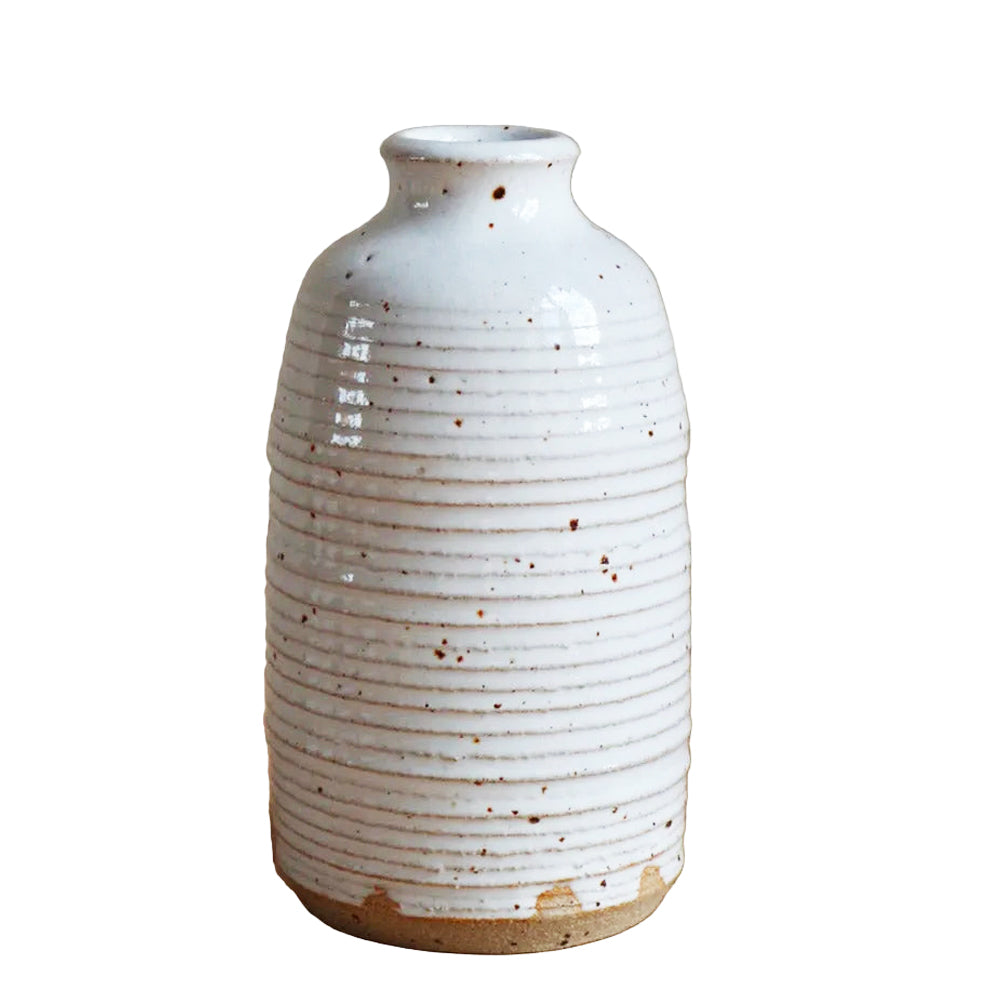 Handmade White Glazed Vase