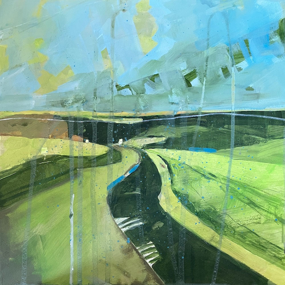 View from Rathfinny Winery, Alfriston By Julian Sutherland-Beatson