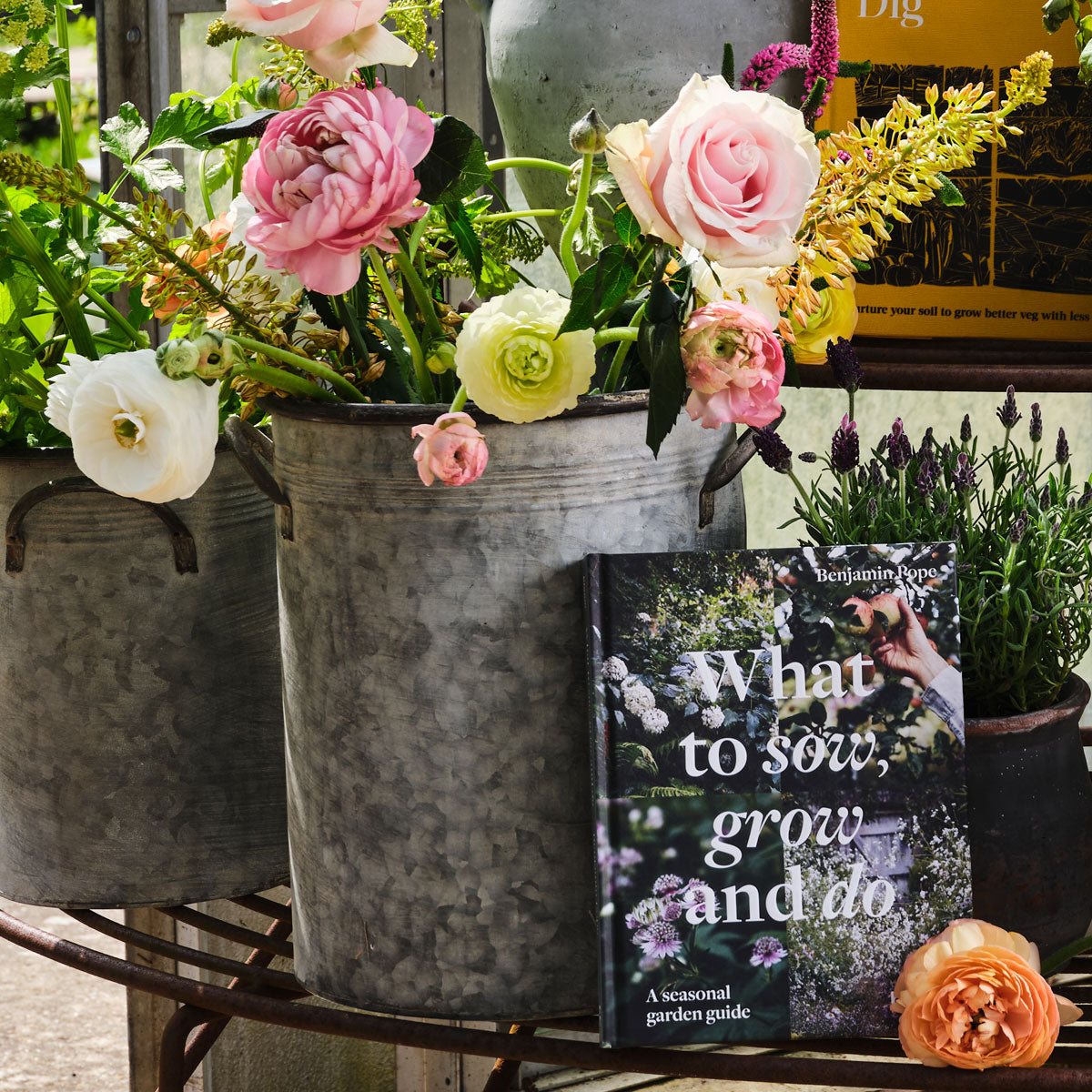 What to Sow, Grow and Do. A Seasonal Garden Guide by Benjamin Pope Glyndebourne Shop