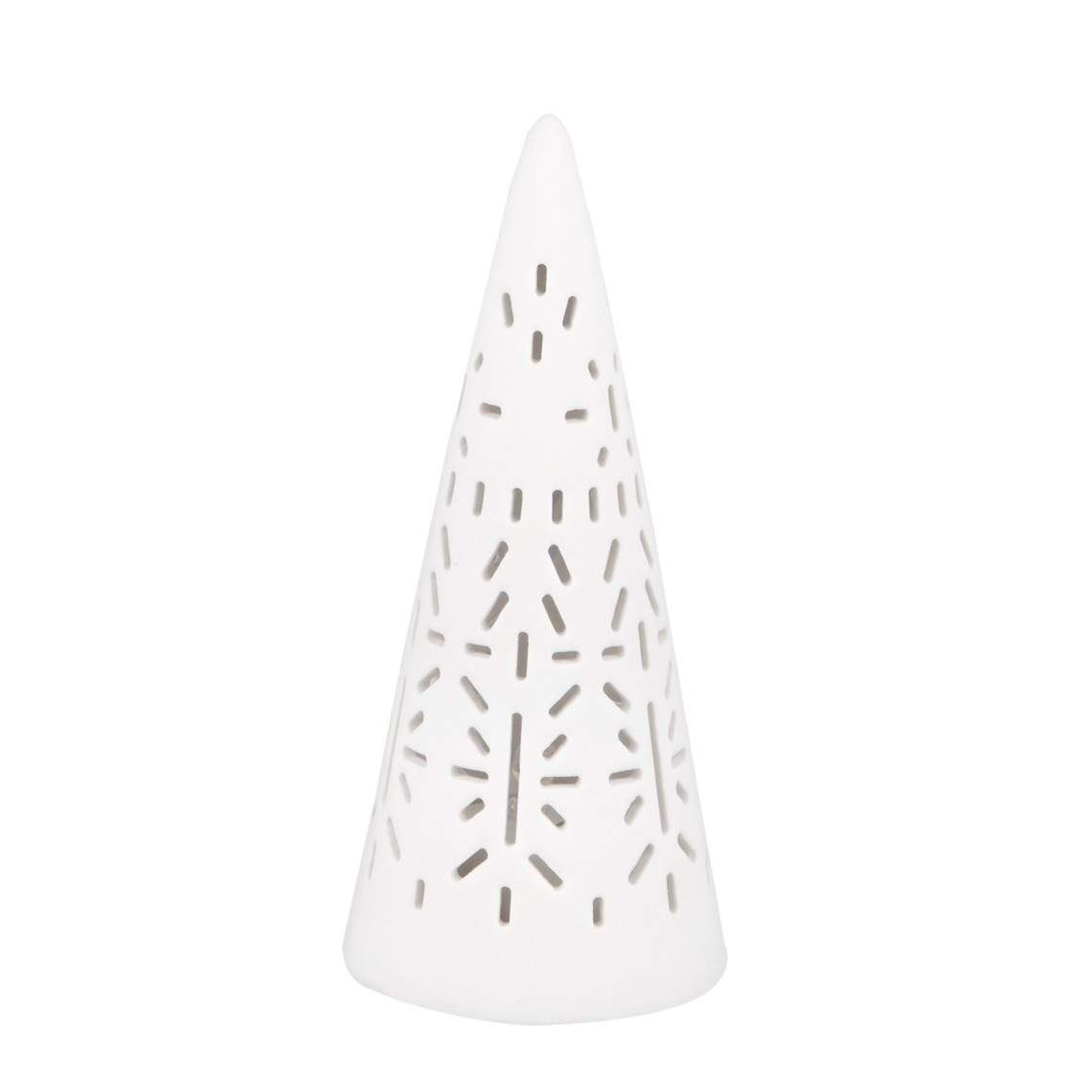 White Porcelain Medium Light Tree
