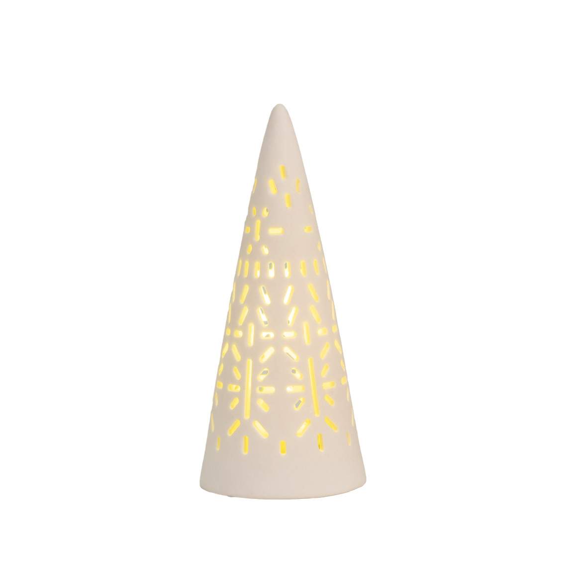 White Porcelain Medium Light Tree