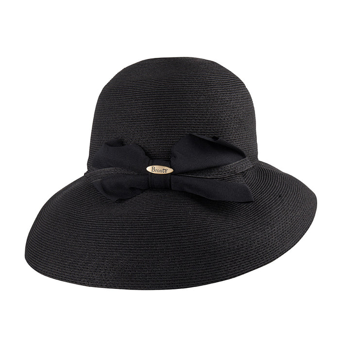 Wide Brim Black Chloé Hat