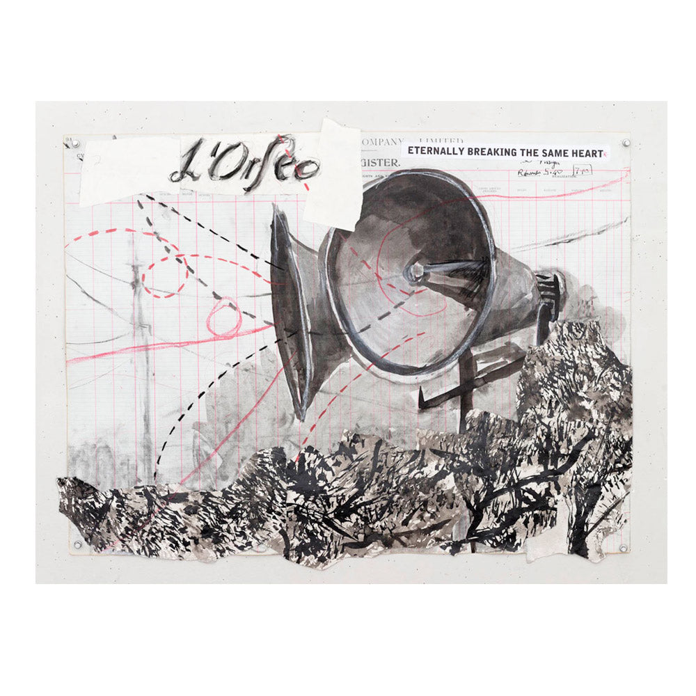 Drawing for L'Orfeo Magnet By William Kentridge