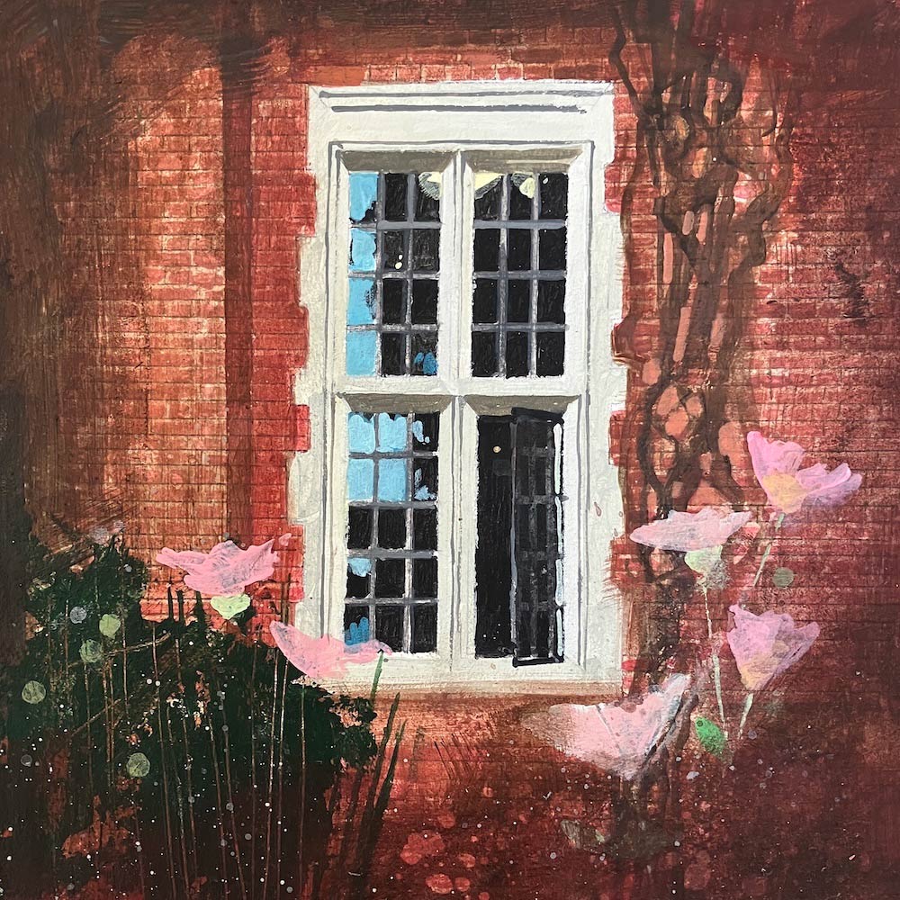 Window to the Organ Room 13.7.26 By Julian Sutherland-Beatson