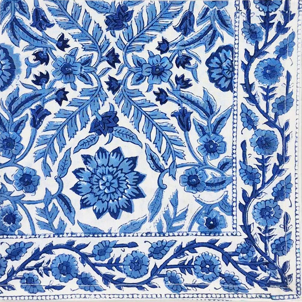 Blue Star Flower Napkins