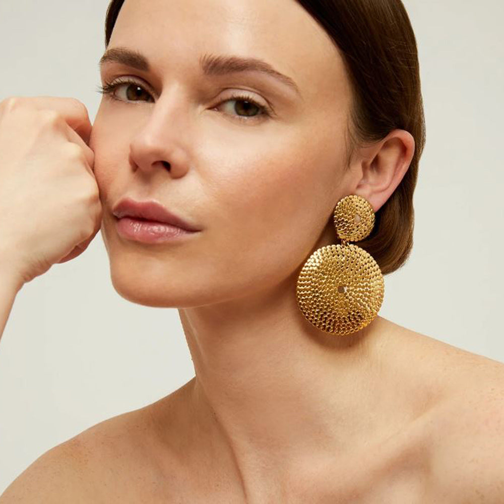 Lucky Gold Plated Earrings