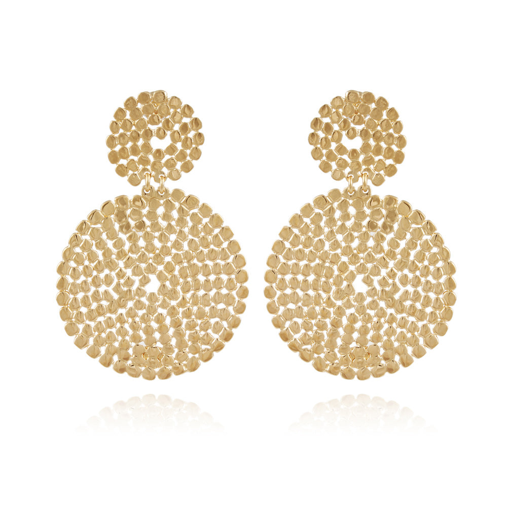 Lucky Gold Plated Earrings