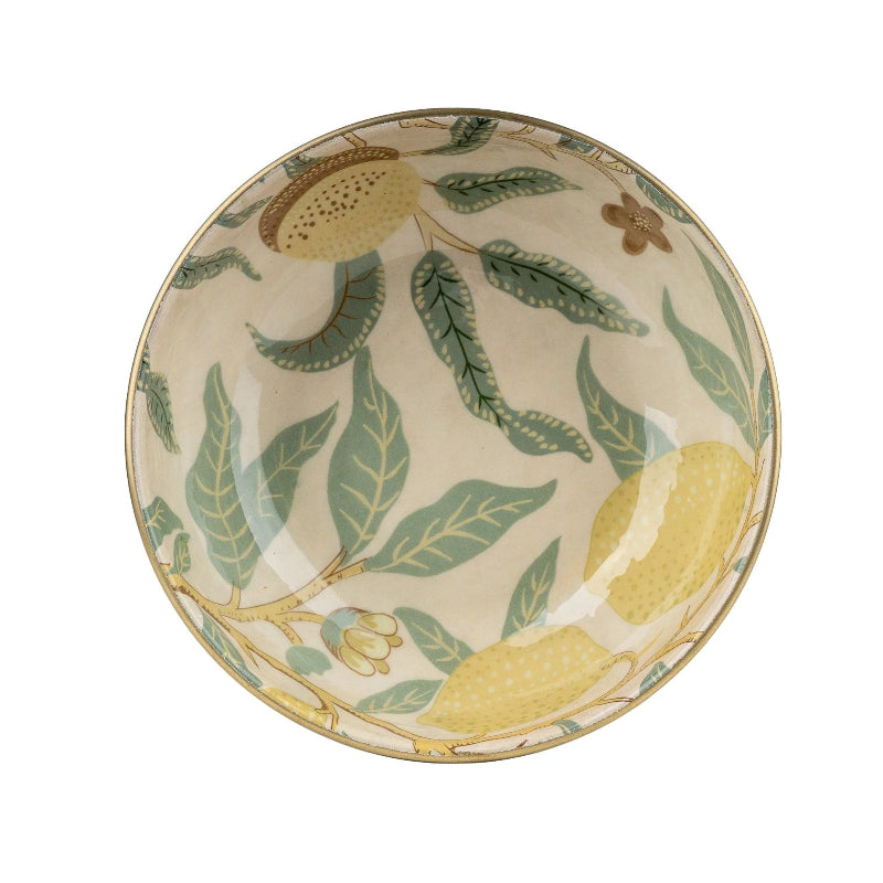 Large Metal  Enamel Fruits Bowl