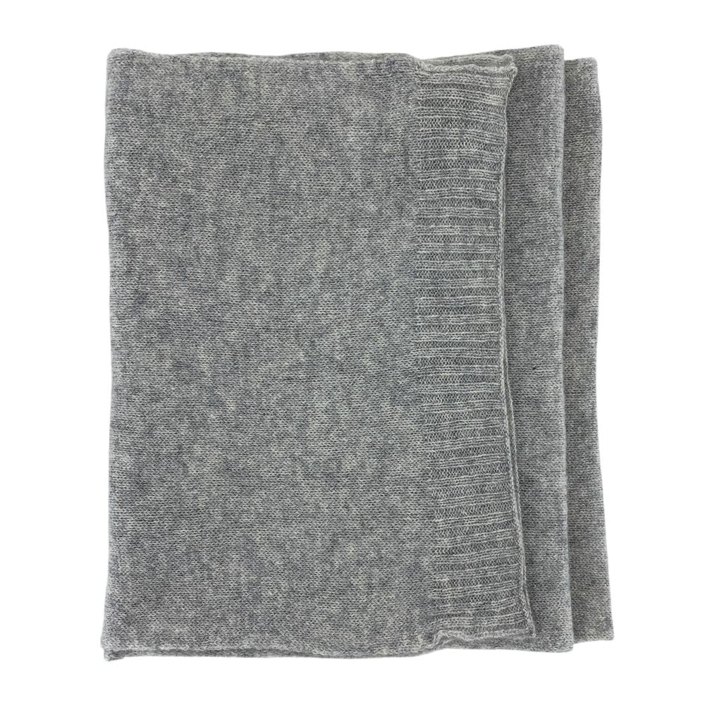 Charcoal Pure Cashmere Scarf