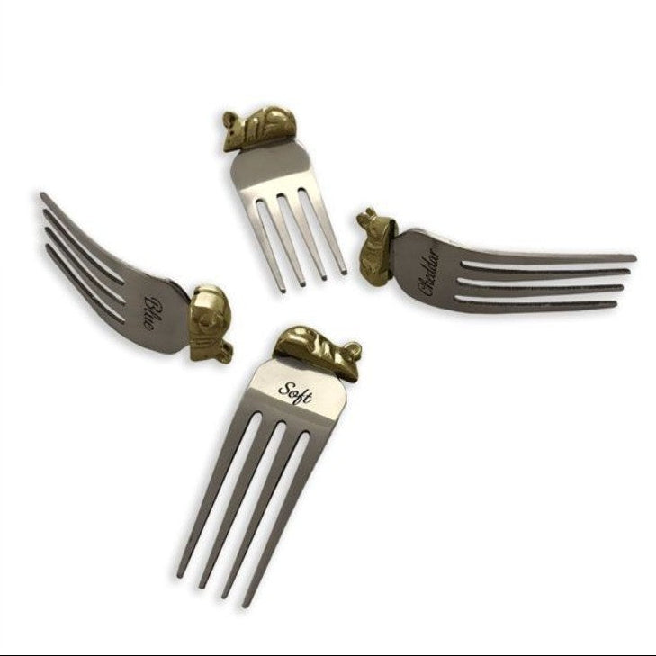 cheese fork set