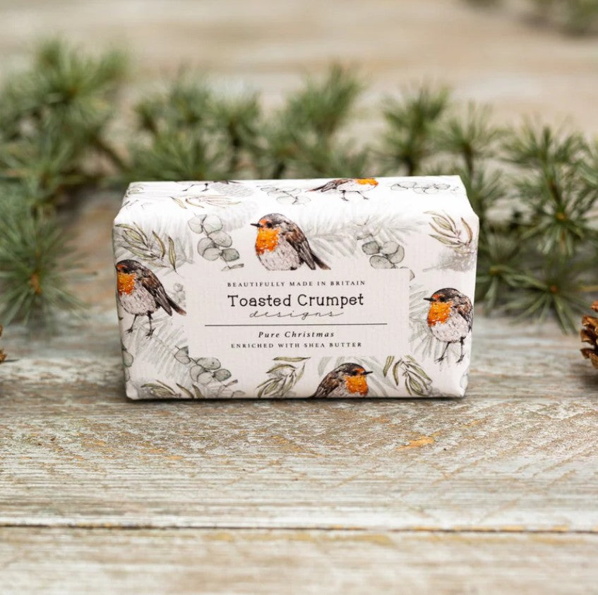 Christmas Robin Soap