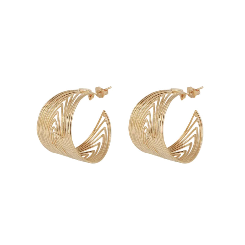 Gold Hoop Earrings