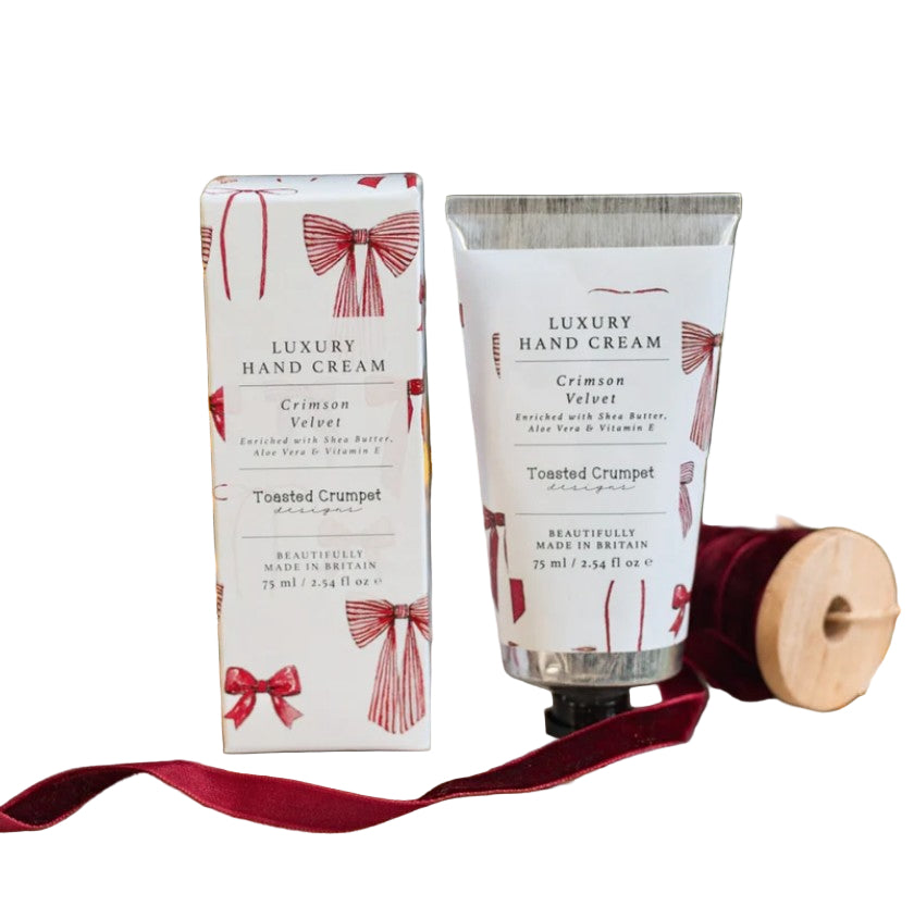 crimson velvet hand cream