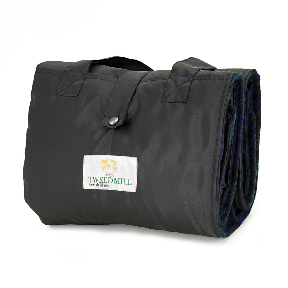 Tartan Blackwatch Eventer Pure New Wool Picnic Rug