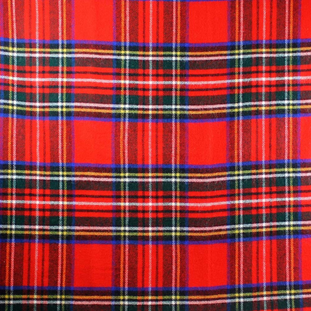 Tartan Royal Stewart Eventer Pure New Wool Picnic Rug