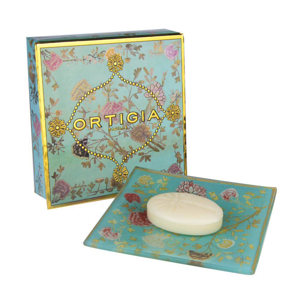 Florio Glass Plate & Soap
