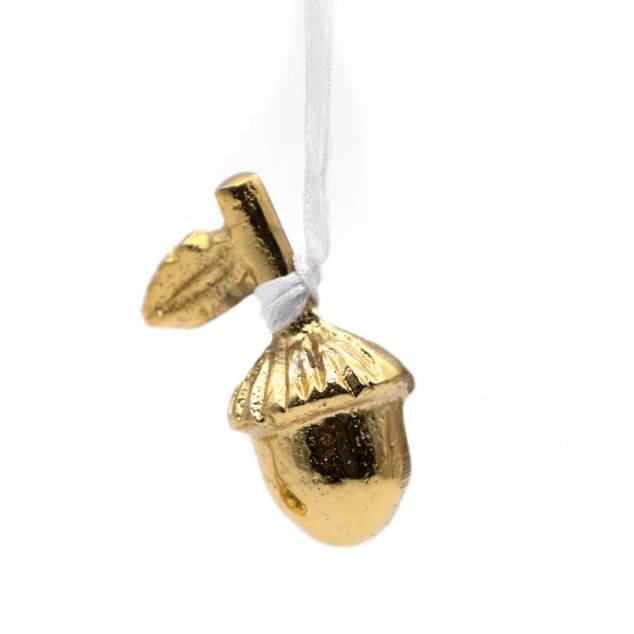 gold acorn hanging decoration
