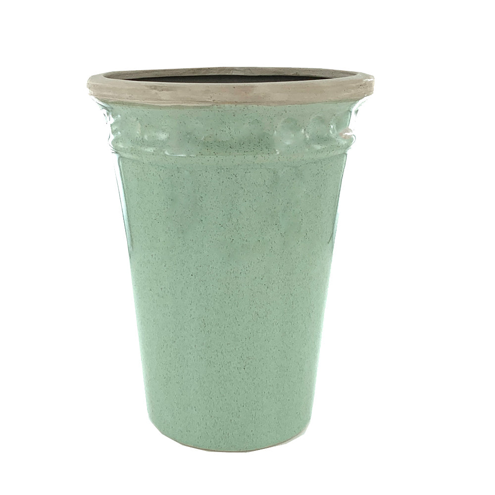 Green Tall Planter
