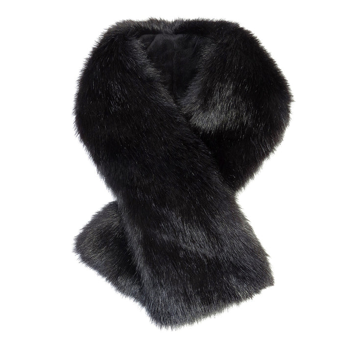 Faux fur scarf