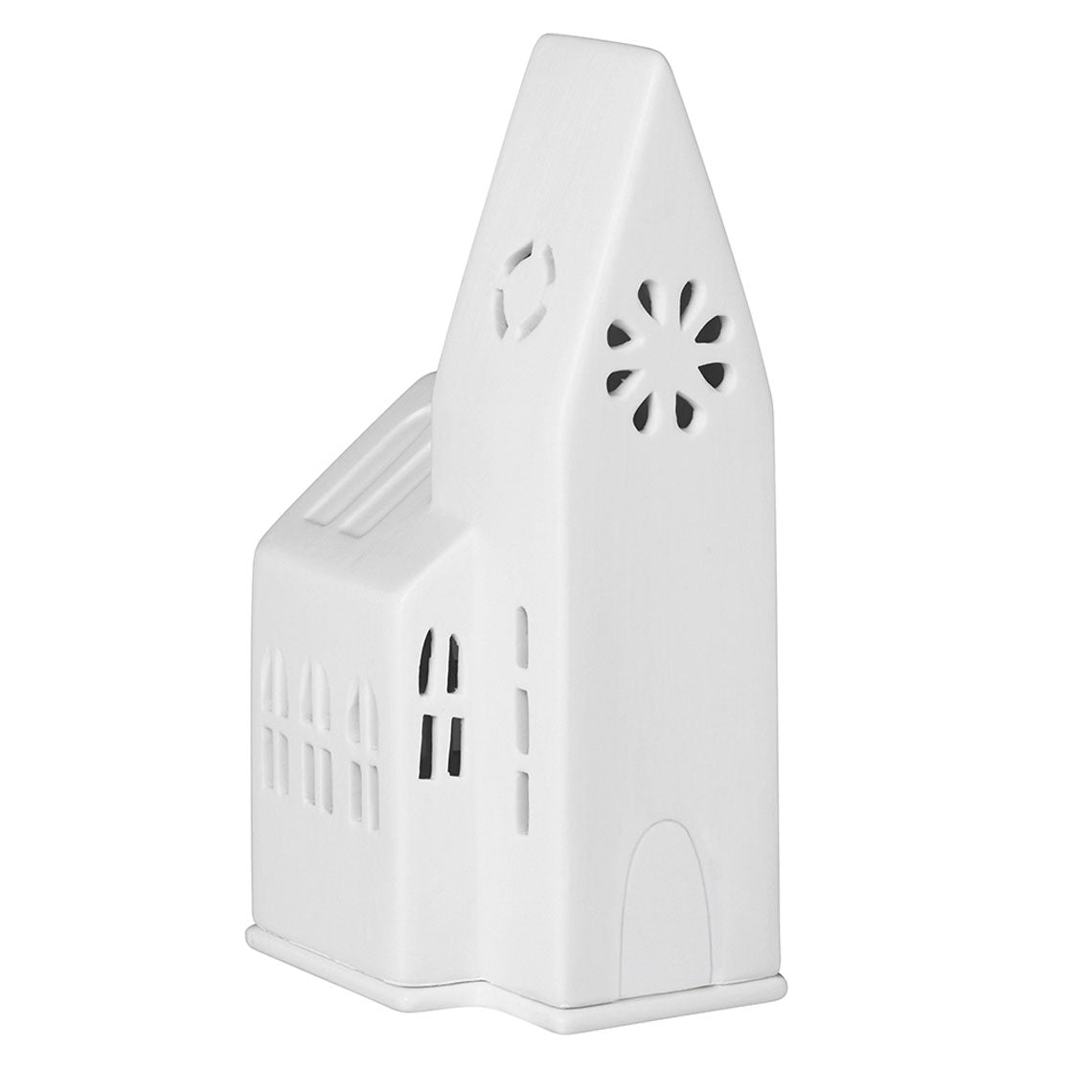White Porcelain Light House Small Decoration