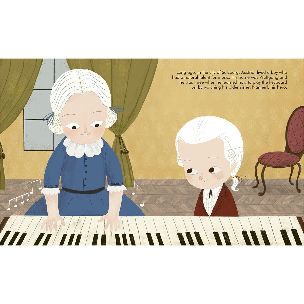 Little People Big Dreams: Mozart by Maria Vegara & Lia Visirin