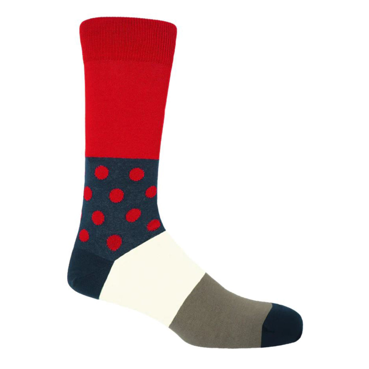 Mayfair Scarlet Egyptian Cotton Socks