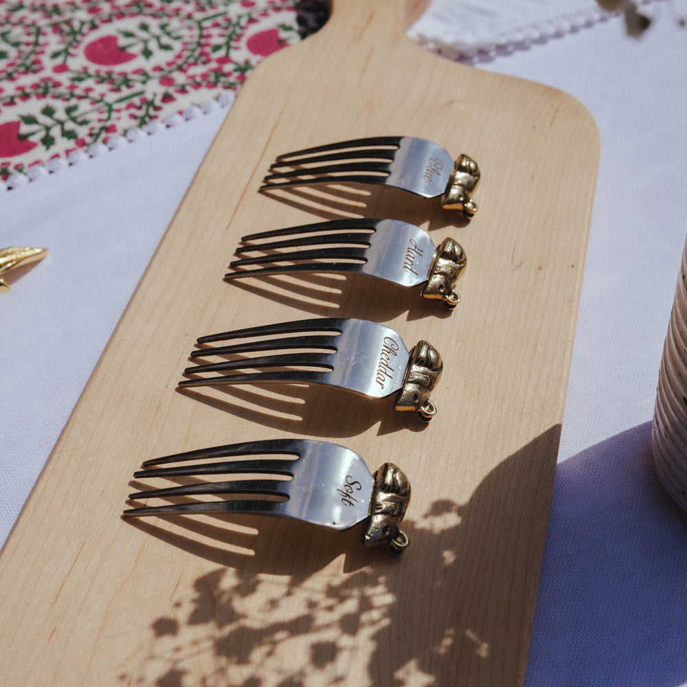 Mouse Fork Cheese Markers