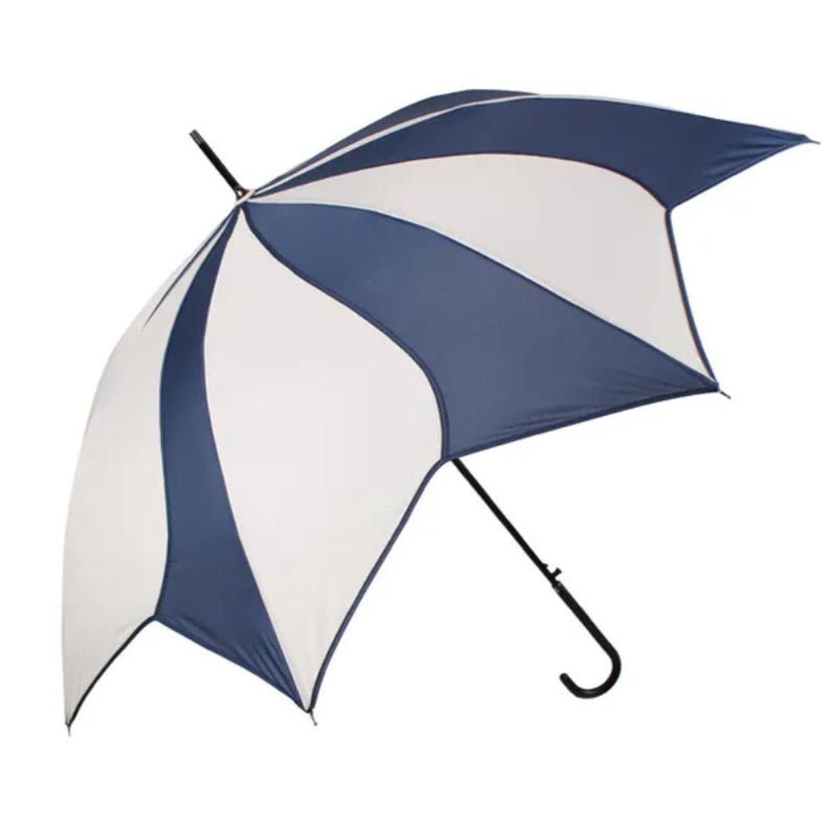 Navy & Cream Swirl Umbrella