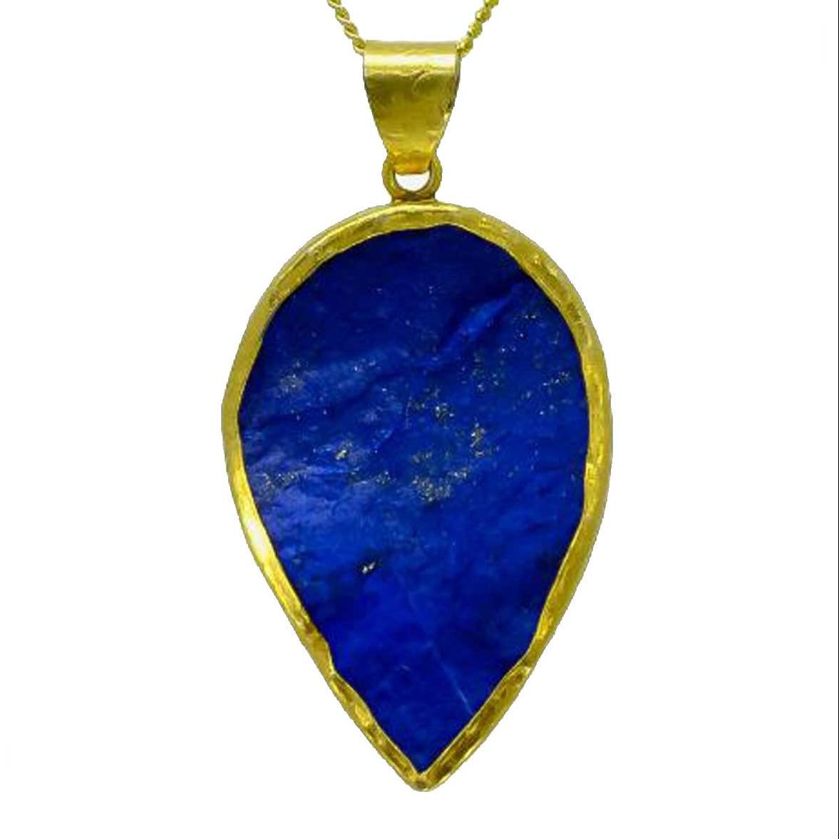 LAPIS PENDANT NECKLACE