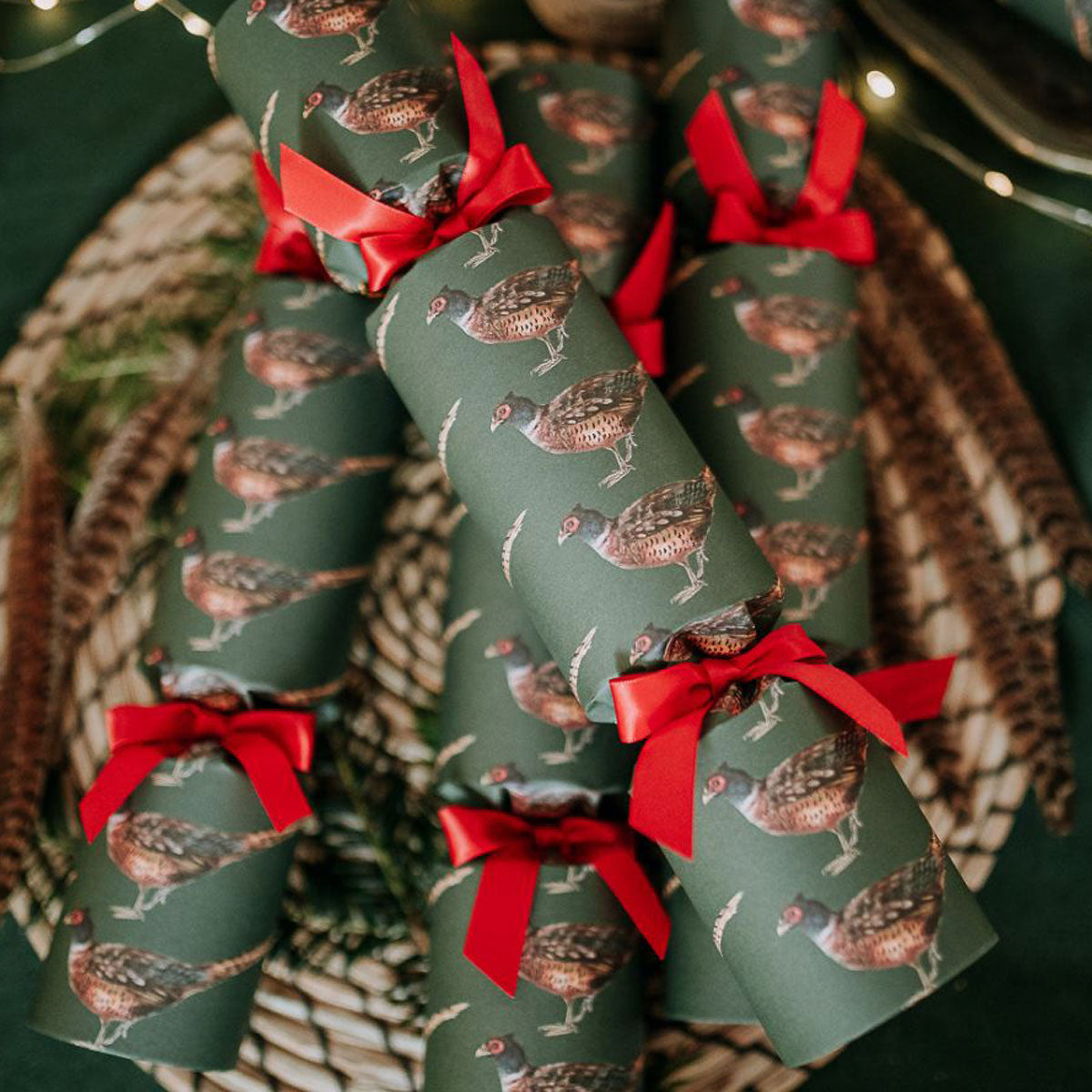 Pheasant Luxury Christmas Crackers