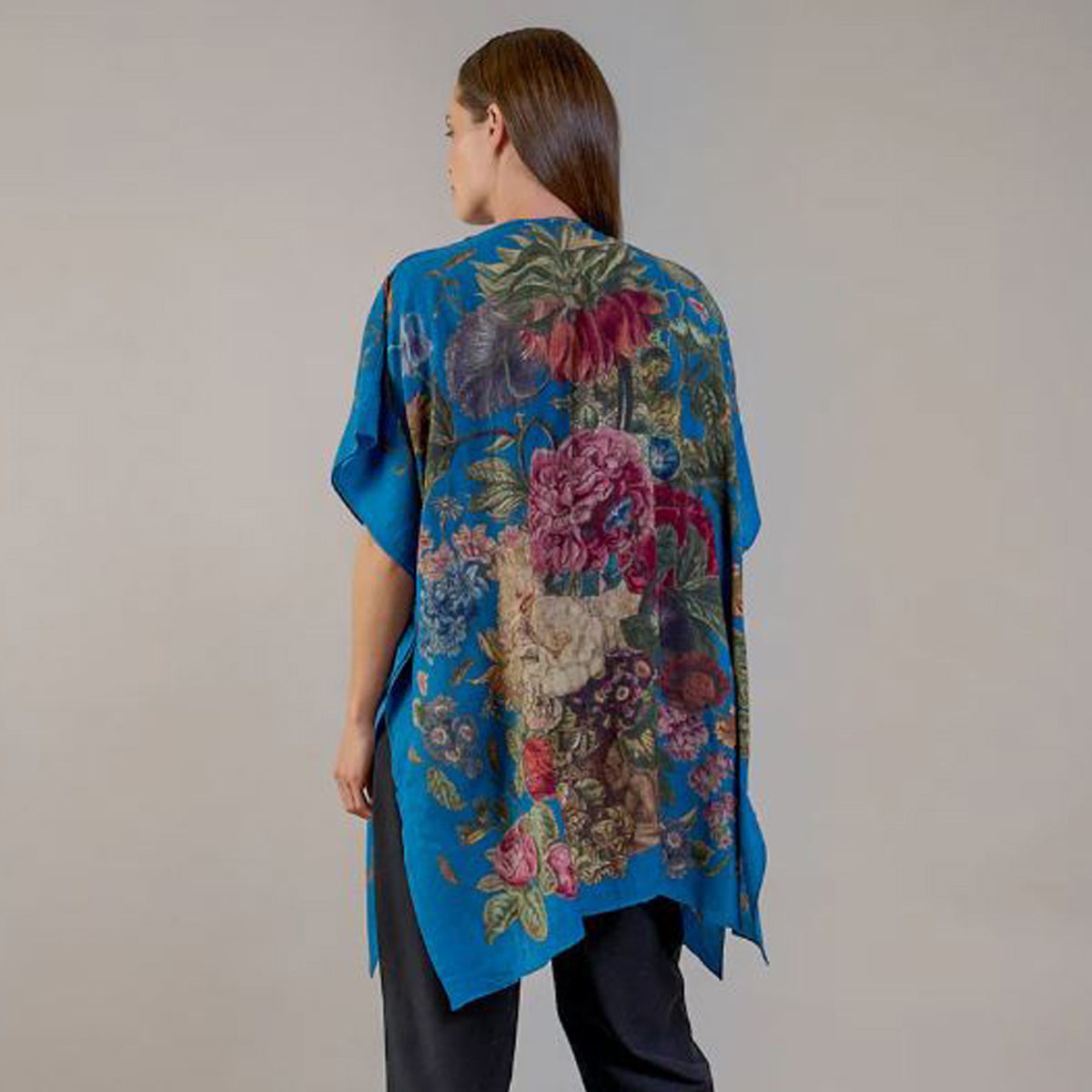 Primula Teal Wool Throwover