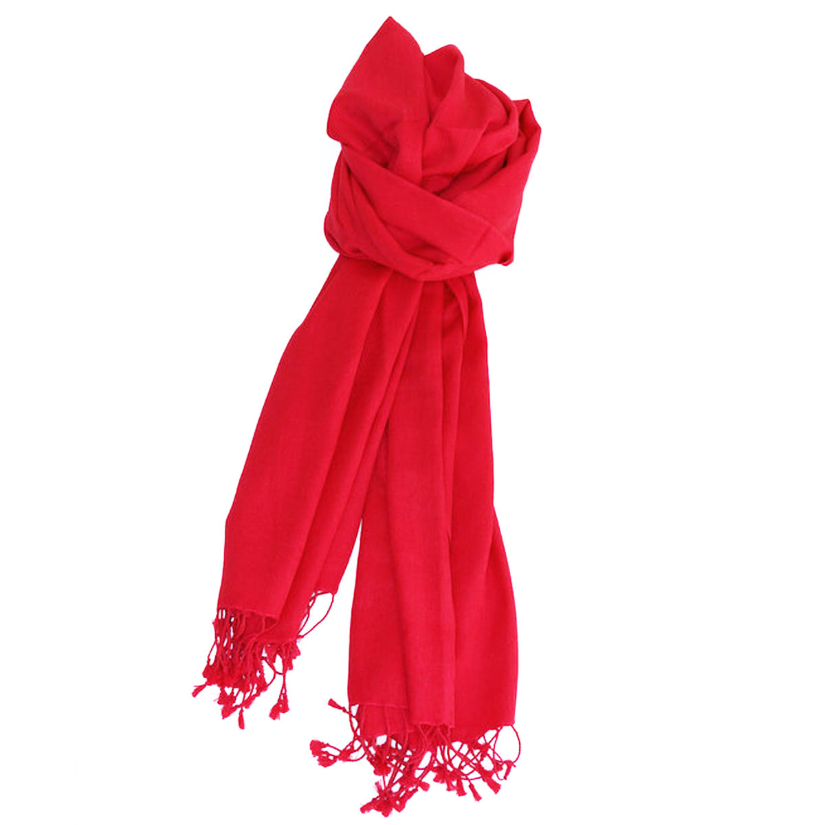 Red Pashmina scarf