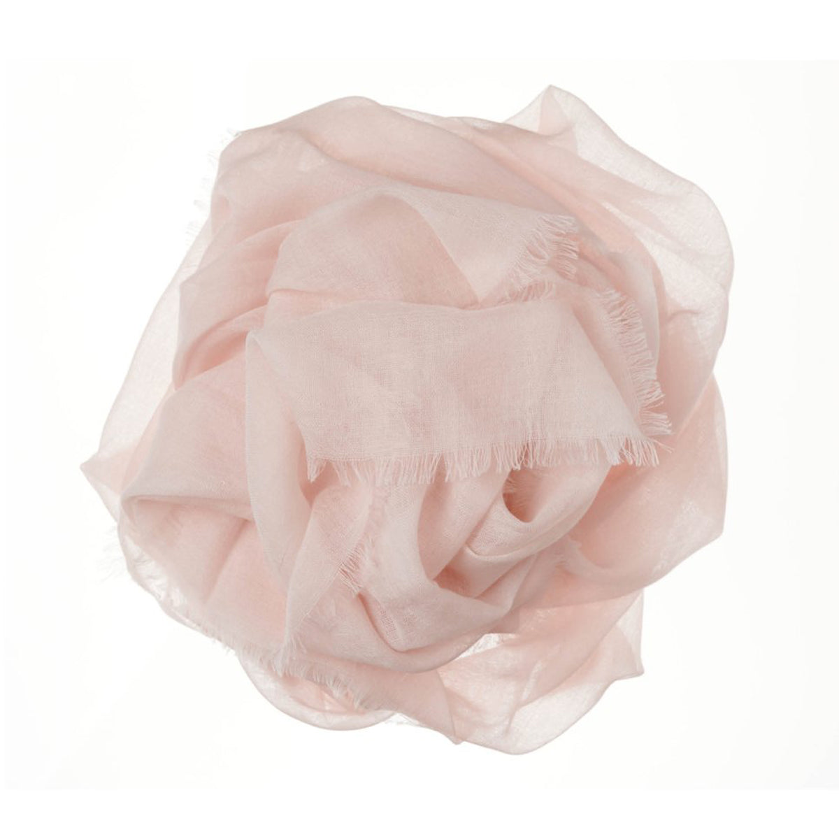 Shell Pink Cashmere Scarf