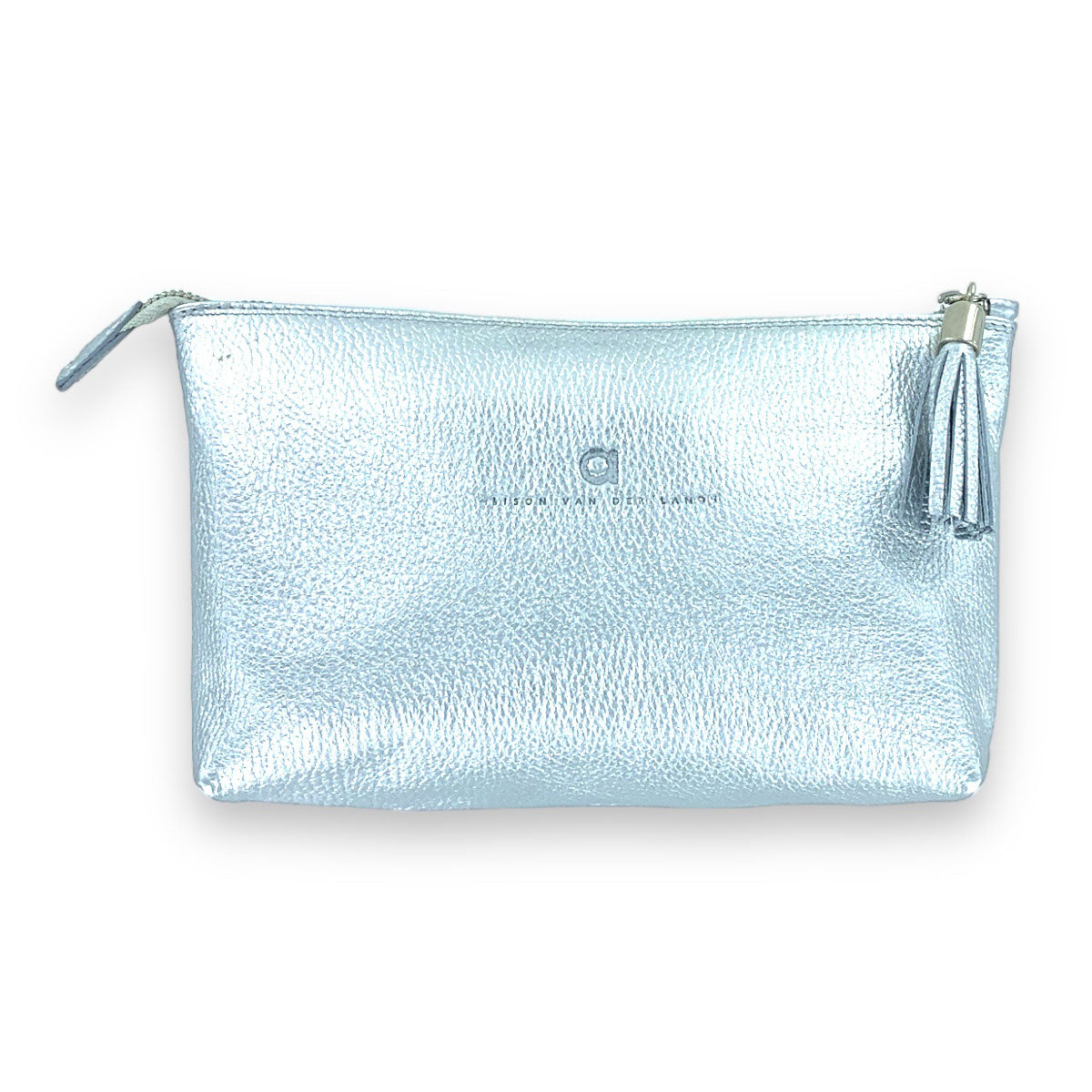 Metallic Silver Clutch Bag
