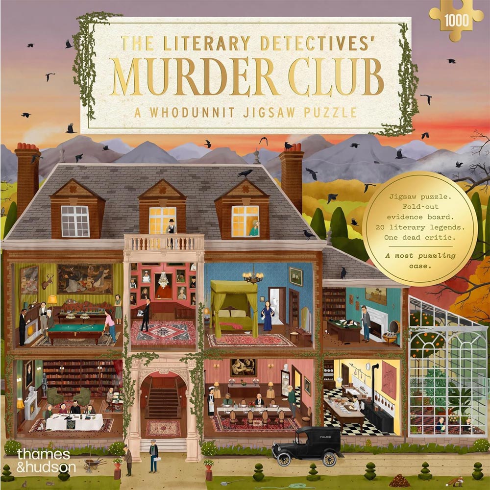 Literary Detective Murder Club Jigsaw Puzzle By Max Dalton